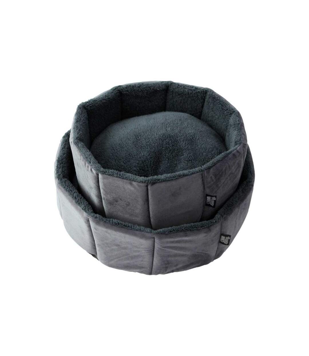 Paris Prix - Lot De 2 Paniers Pour Chat sweet Cat 48cm Anthracite