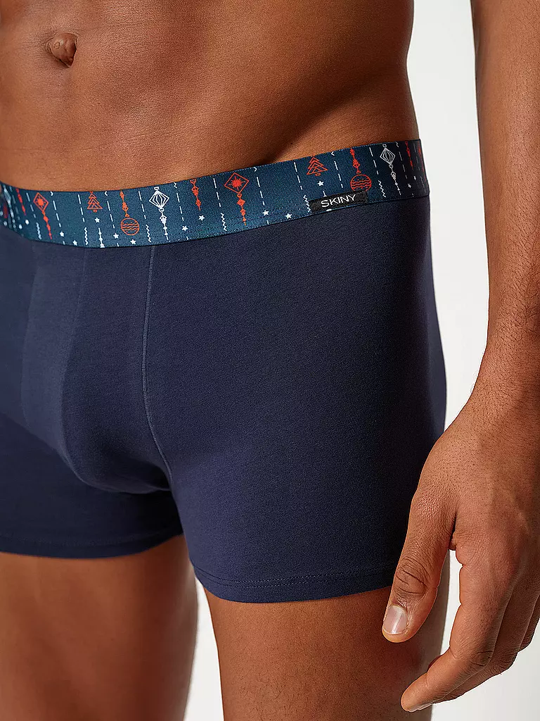 SKINY Pants fancy night blau