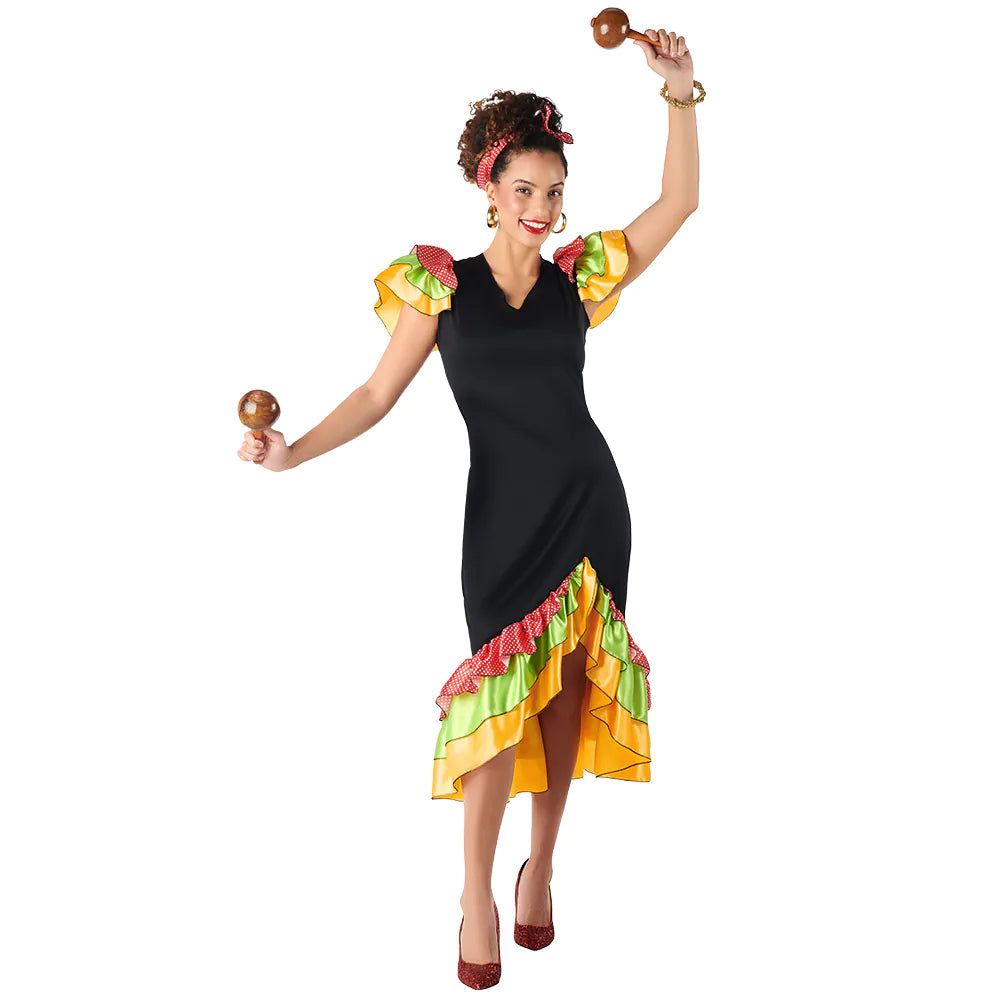 Spaanse Jurk Dames Flamenco