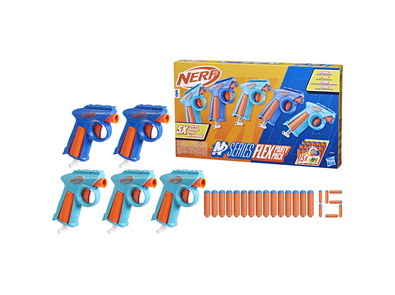 N SERIES NERF PACOTE PARA FESTA