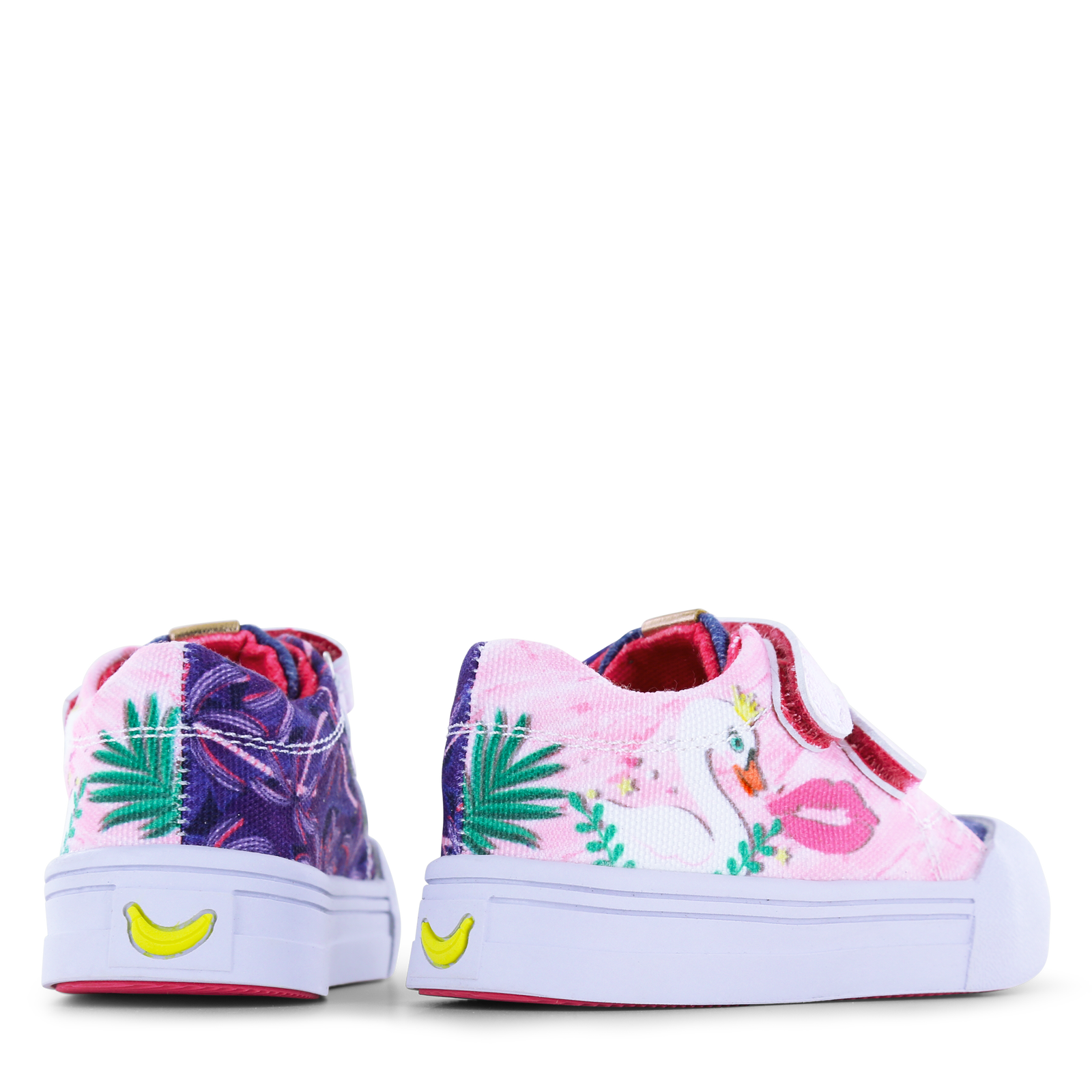 Go Bananas Sneaker Klettband - Schwan
