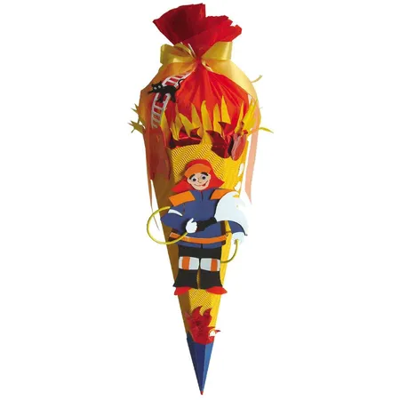 Roth Moosgummi-Schultüten-Bastelsets Feuerwehr Bastelset