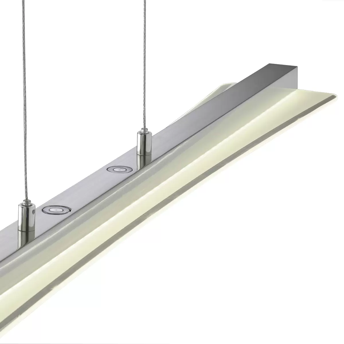 LED-Pendelleuchte Smash weiss