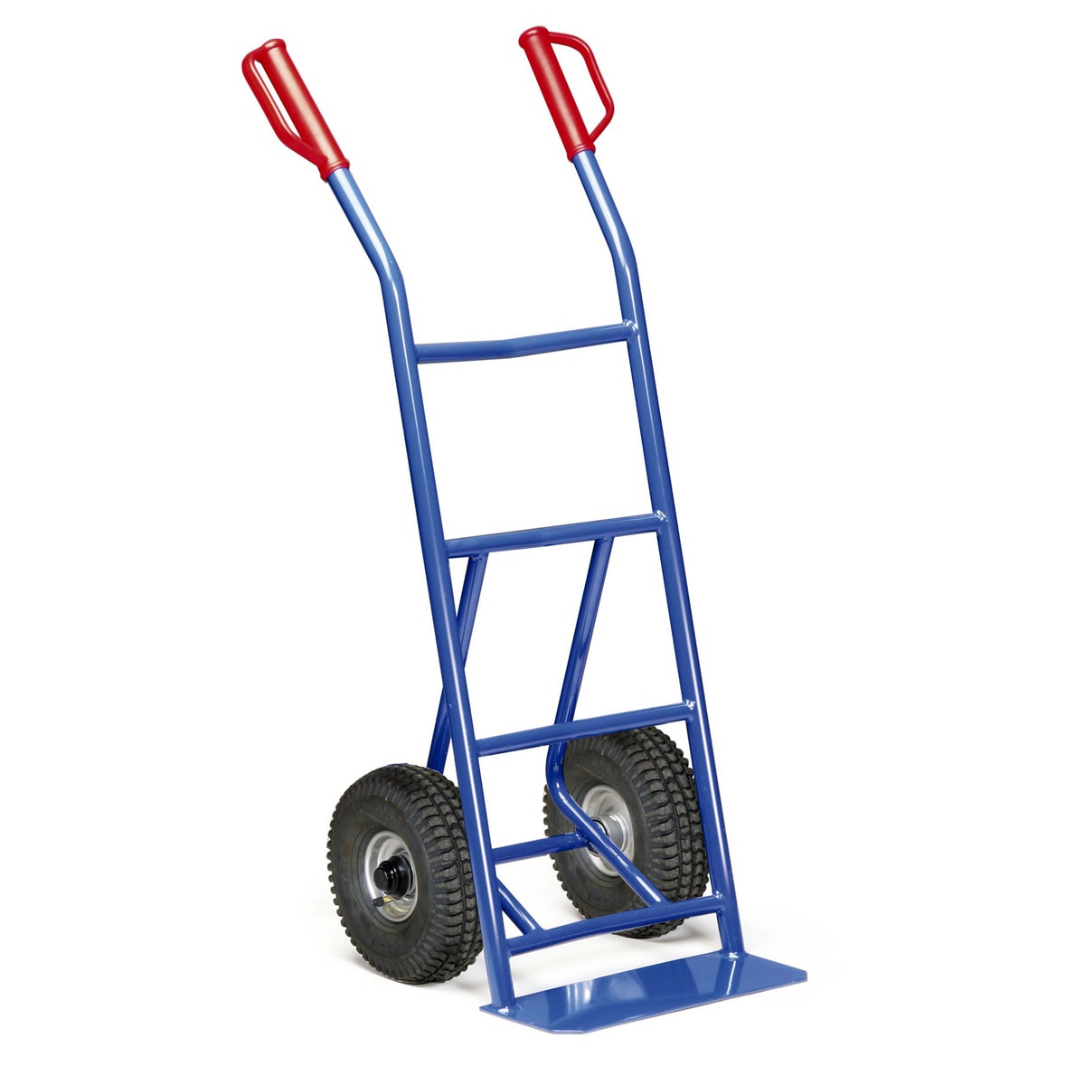 Protaurus stalen buisstapelwagen, draagvermogen 250 kg, rollagers, luchtlagers, 2 PR, 260x85mm