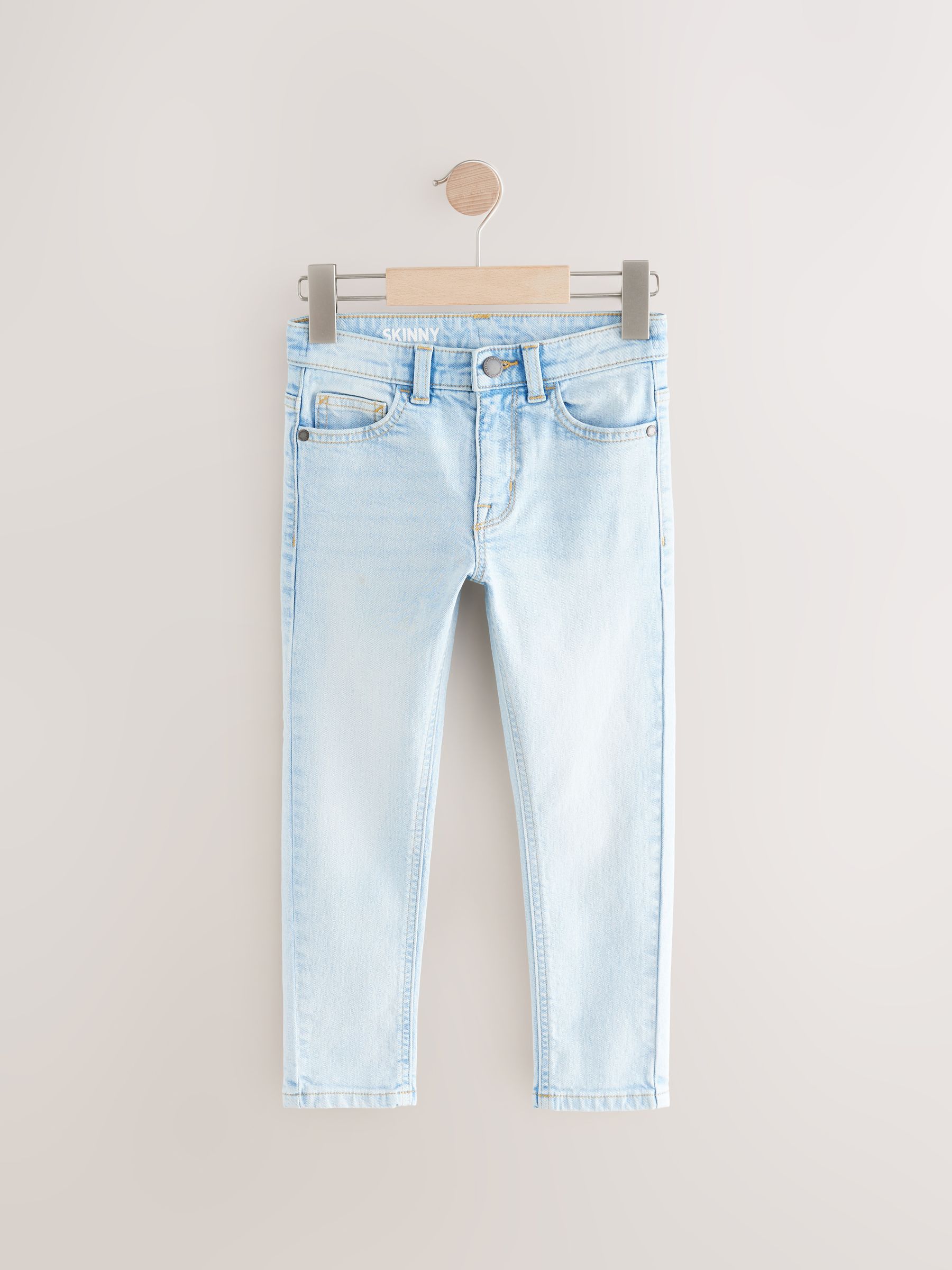 Bleach wash - Stretchjeans (3-17jr)