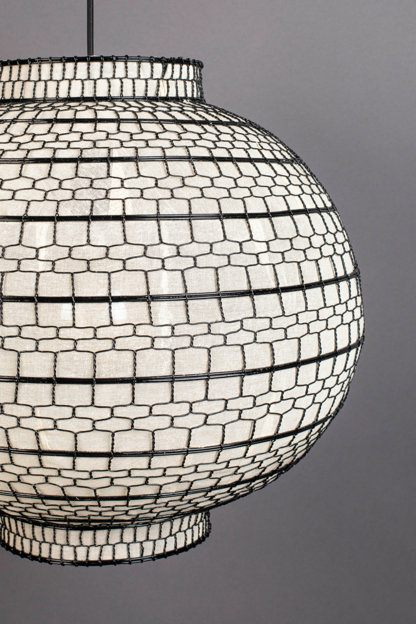 Dutchbone hanglamp Ming rond 45