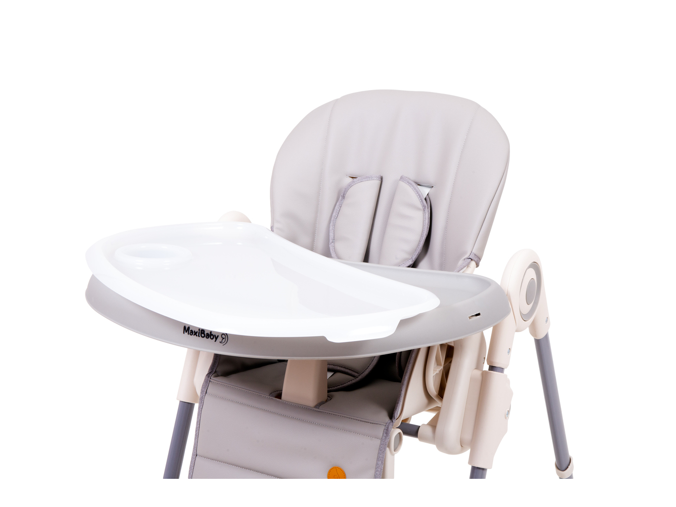 CADEIRA MESA MAXIBABY YUMMY BEGE