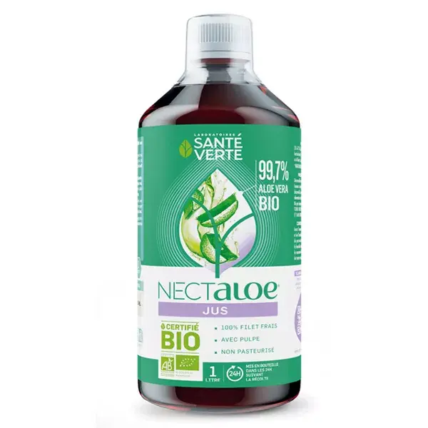 Suco Orgânico de Aloe Vera Santé Verte Nectaloe 1L