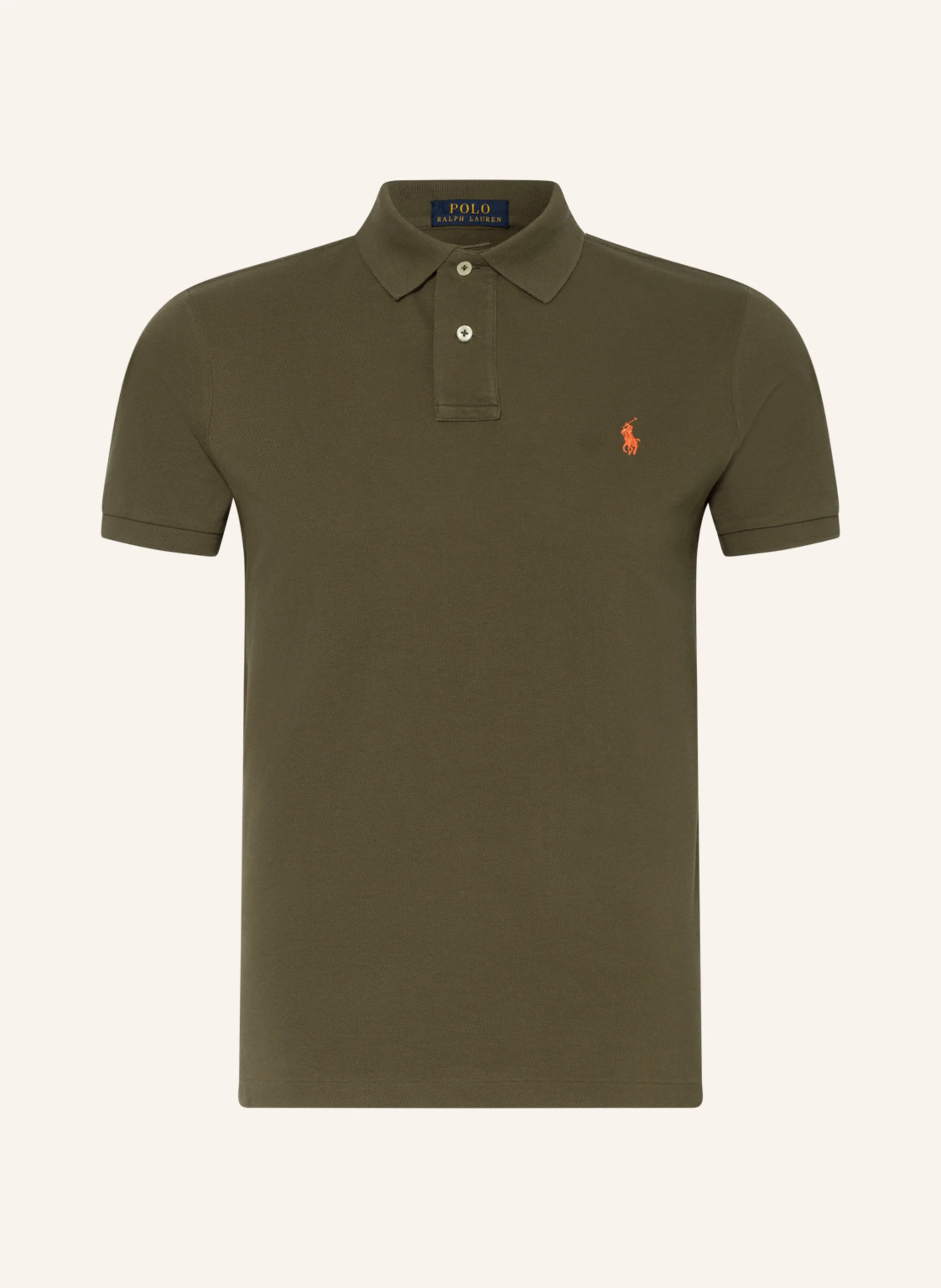 POLO RALPH LAUREN Piqué-Poloshirt Custom Slim Fit