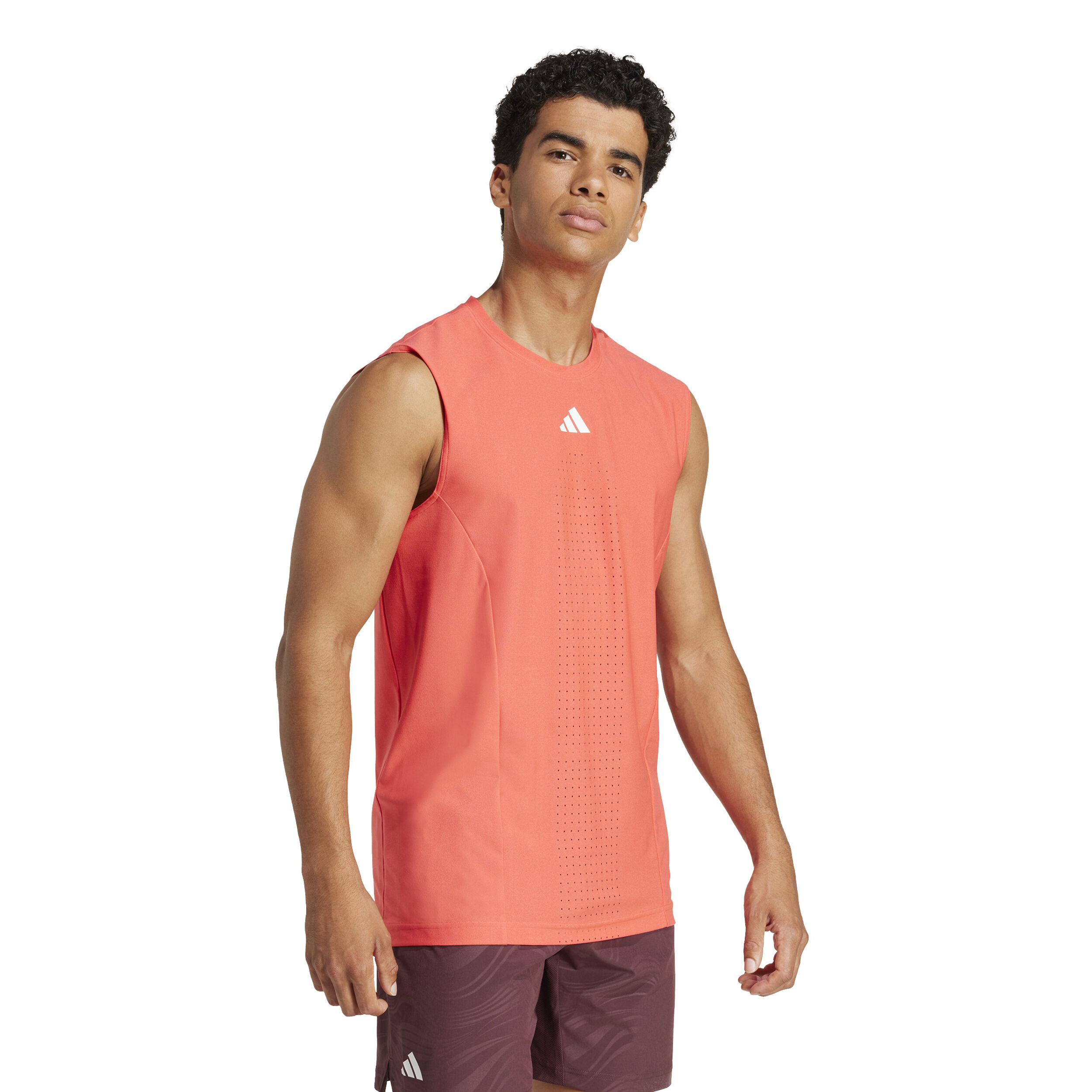 adidas Pro Débardeur Tank Top Hommes - Orange