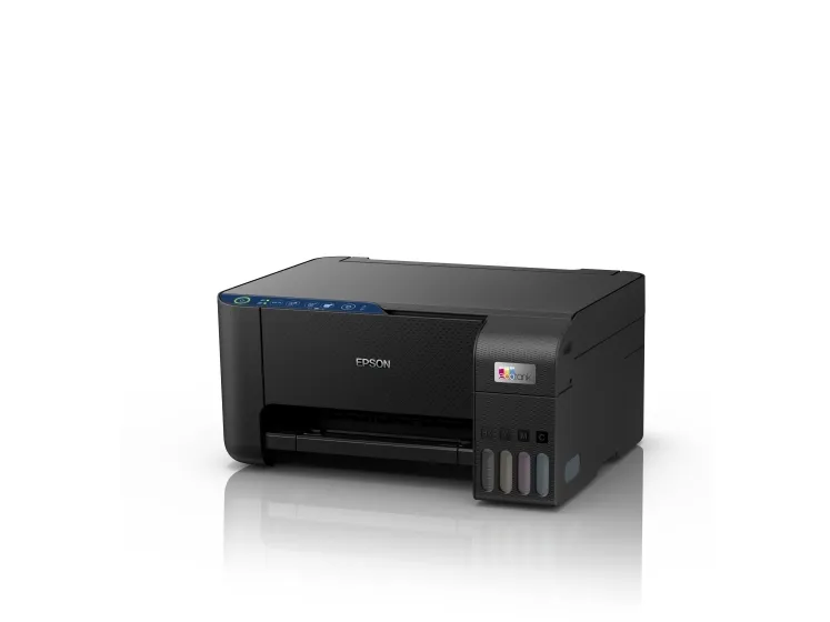 [OUTLET] - Epson L3251 - Multifunktionsprinter - farve - blækprinter - kan genopfyldes - A4 (210 x 297 mm) (original) - A4/Legal (medie) - op til 10 spm (udskriver) - 100 ark - Wi-Fi, USB - sort
