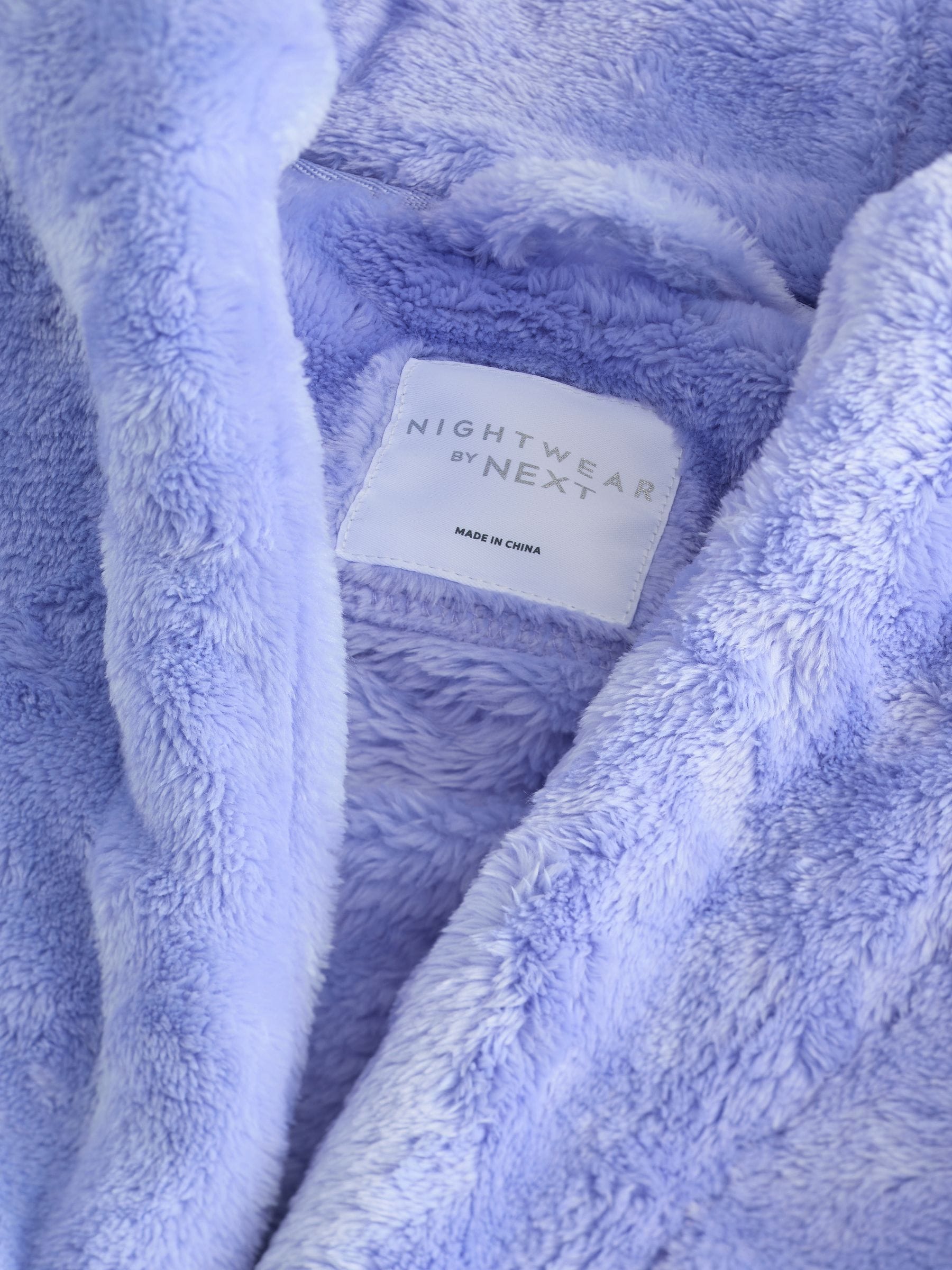 Blauw - Zacht aanvoelende fleece kamerjas (9 mnd-16 jr)