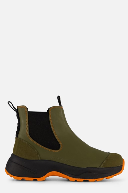 Woden Siri Waterproof Chelsea boots groen
