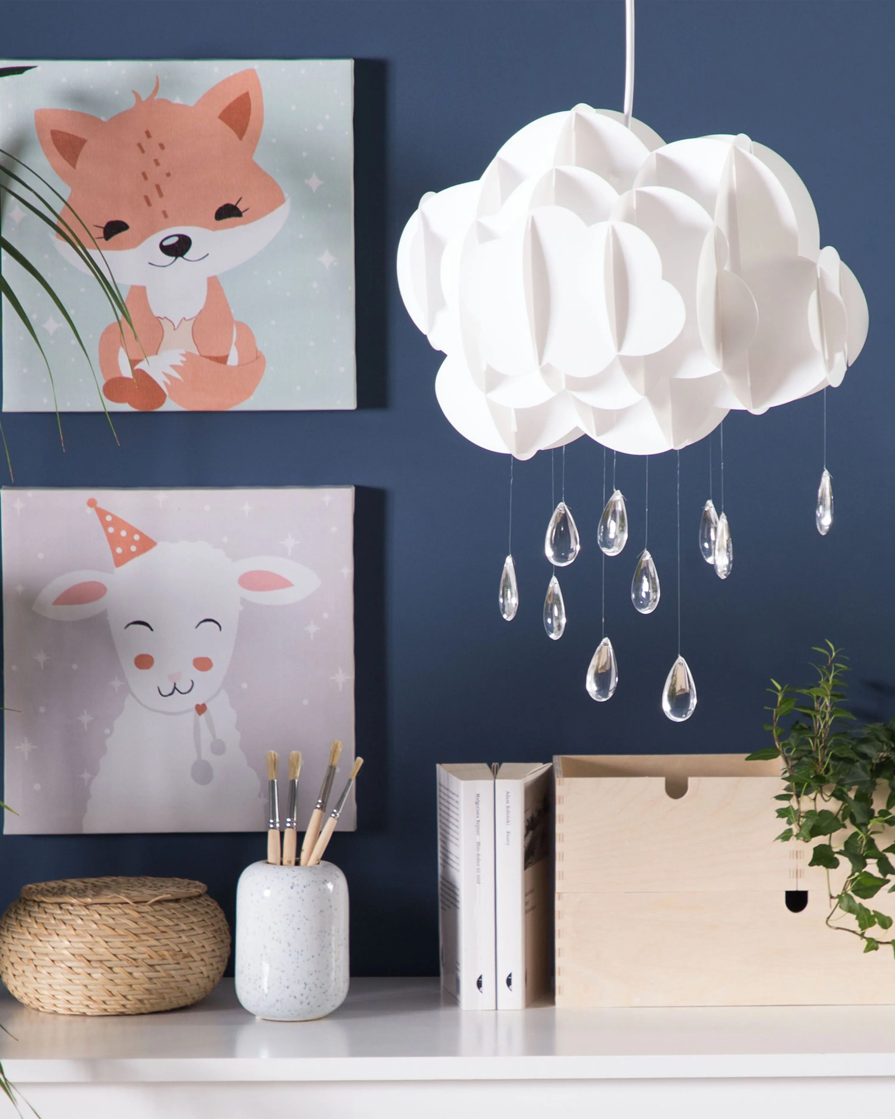 Hanglamp AILENNE Wit