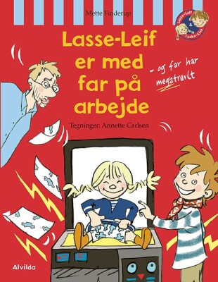 Lasse-Leif Er Med Far På Arbejde - Mette Finderup - Bog