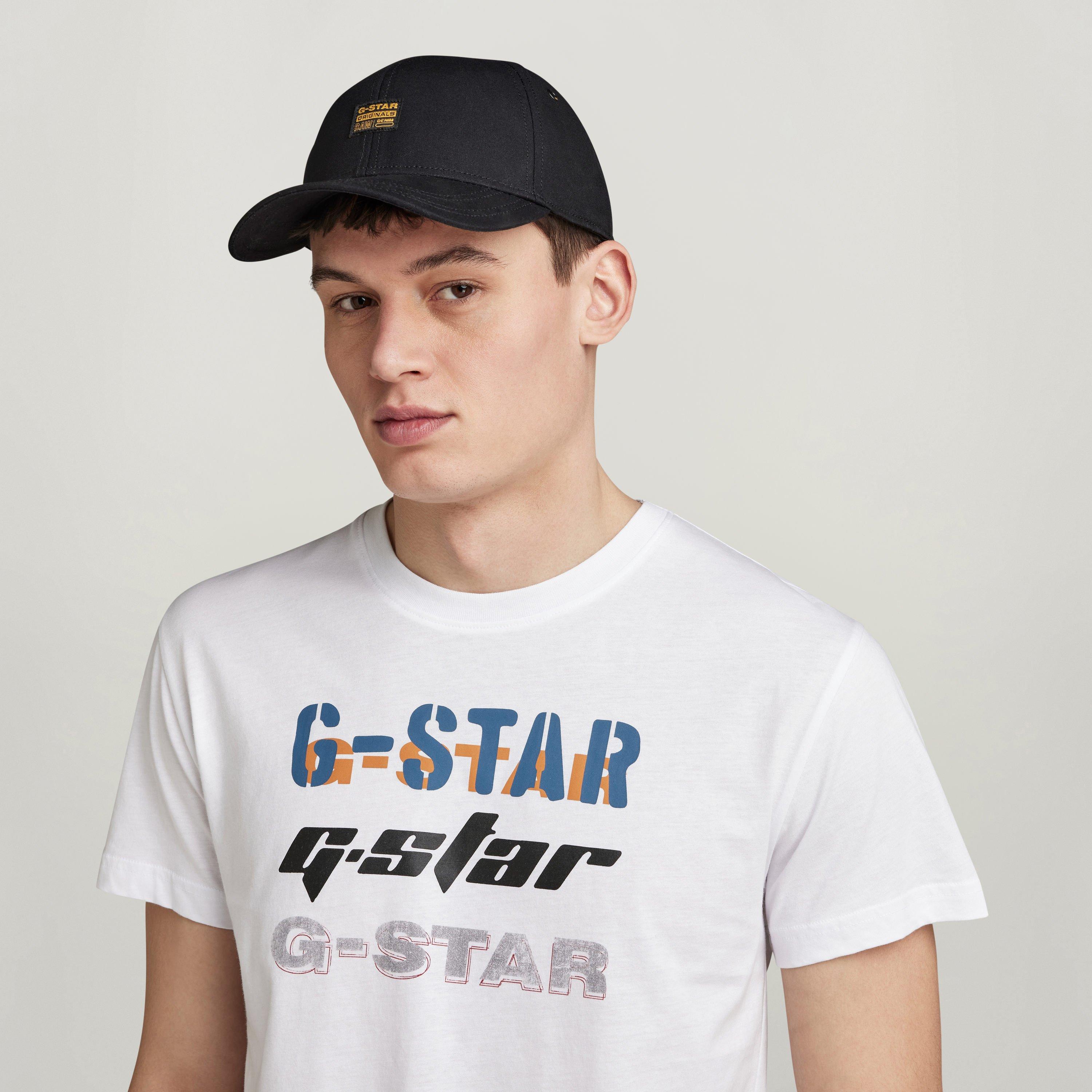 G Star Triple Logo Graphic T Shirt