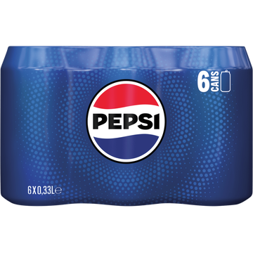 Pepsi Frisdrank 6 x 0,33 L