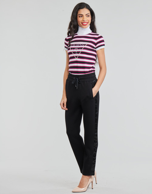 Guess - GERALDE TURTLE NECK - Noir / Blanc