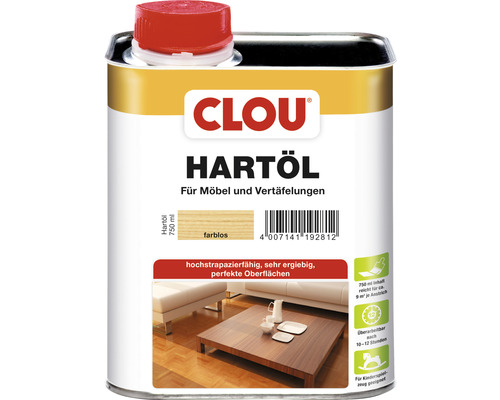 CLOU harde olie, kleurloos, 750ml