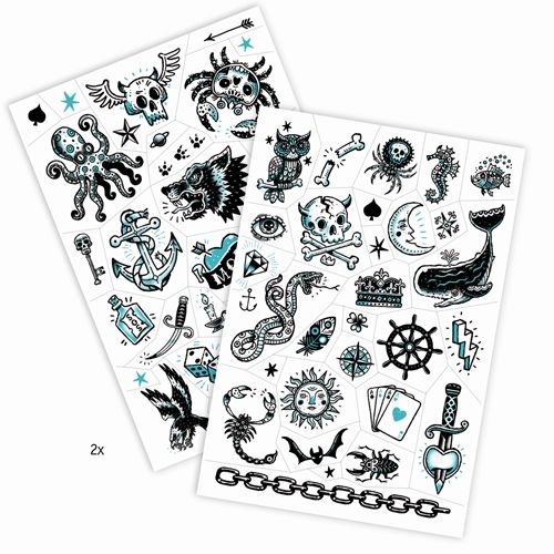 Djeco tattoos - zeerovers