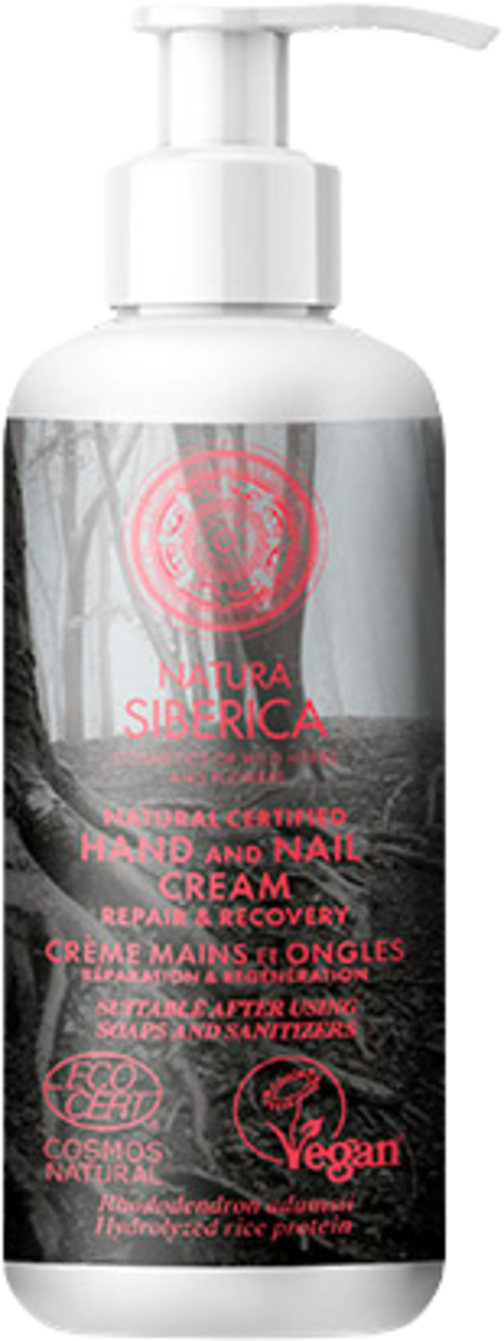 Natura Siberica  SOS Hand & Nail Cream Repair & Recovery, 250 ml