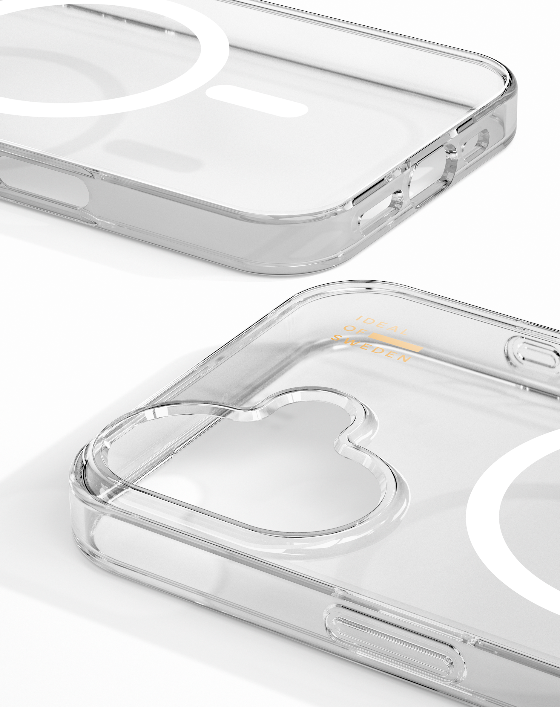 iPhone 16 MagSafe Hardcase Hülle Clear Case Recycled (IDCLCMS-I2461-471) - Transparent