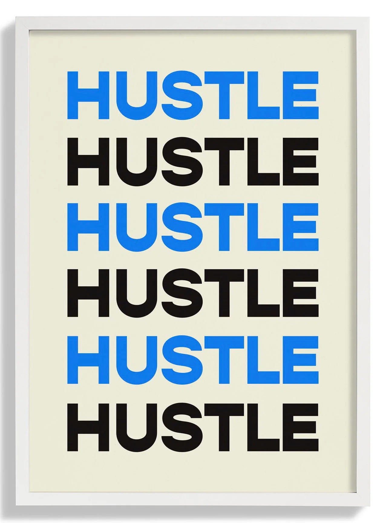 Hustle Kunstdruck
