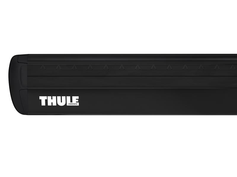Thule Lastenträger WingBar Evo 150 cm, Schwarz, 2 Stk. Aerodynamische Laststrebe