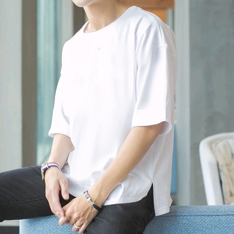Wewewow - Oversized T-shirt met zijsplit