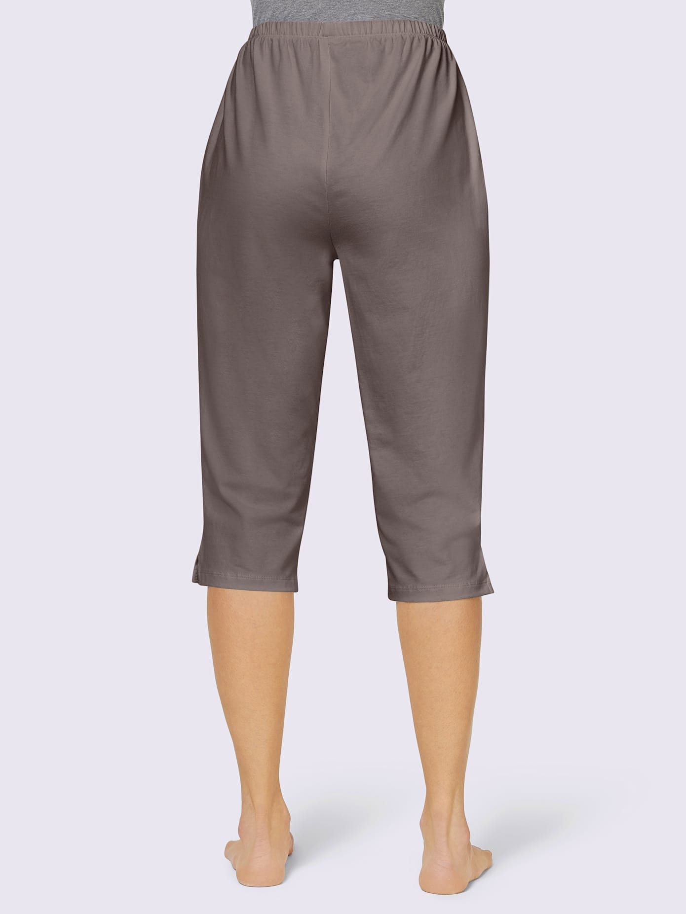 Lot de 2 pantalons corsaires en jersey doux