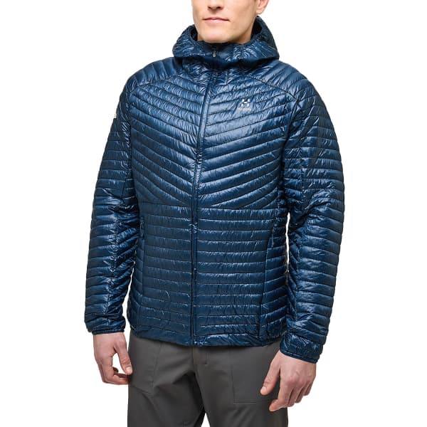 Doudoune randonnée HAGLÖFS L.I.M MIMIC HOOD M TARN BLUE