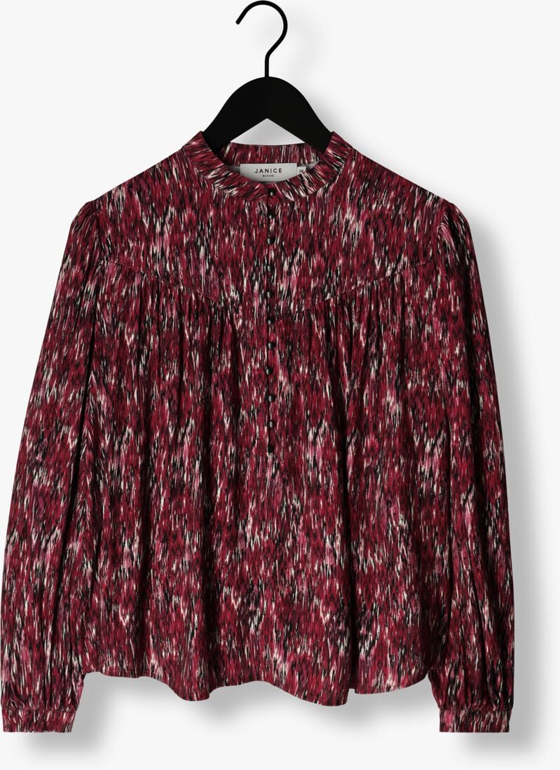 JANICE paarse janice blouse blouse dames viscose miles