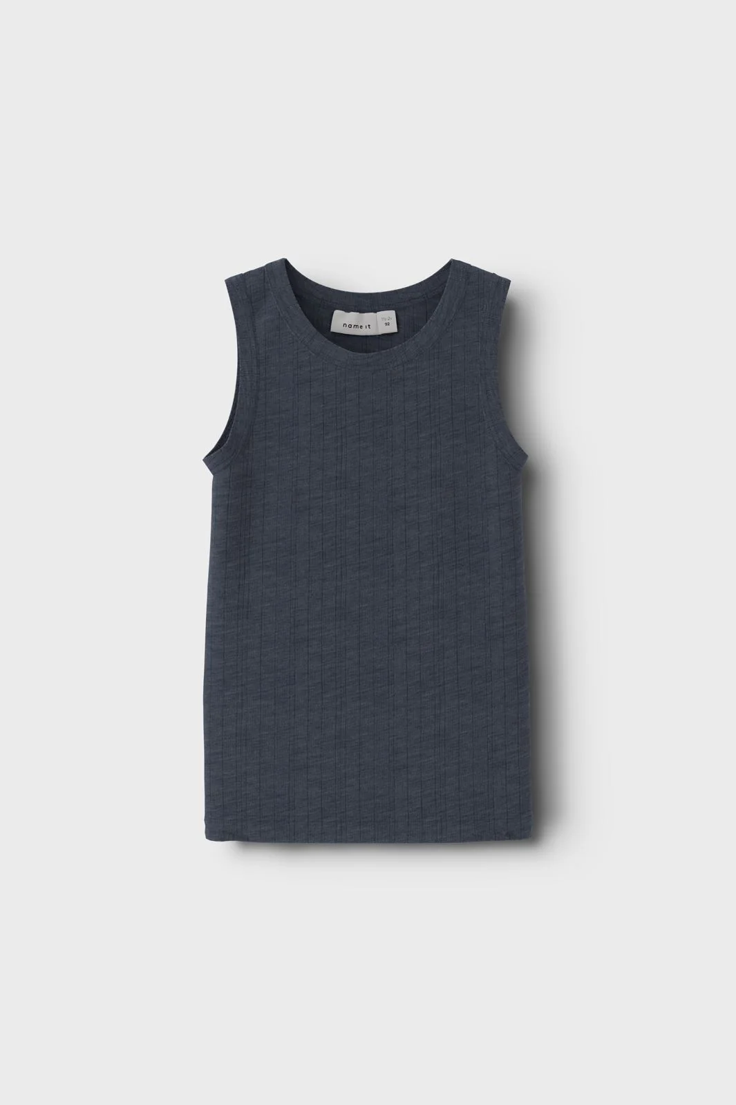 Name It Nmmwang Wool Needle Tank Top 4473220 ombre blue