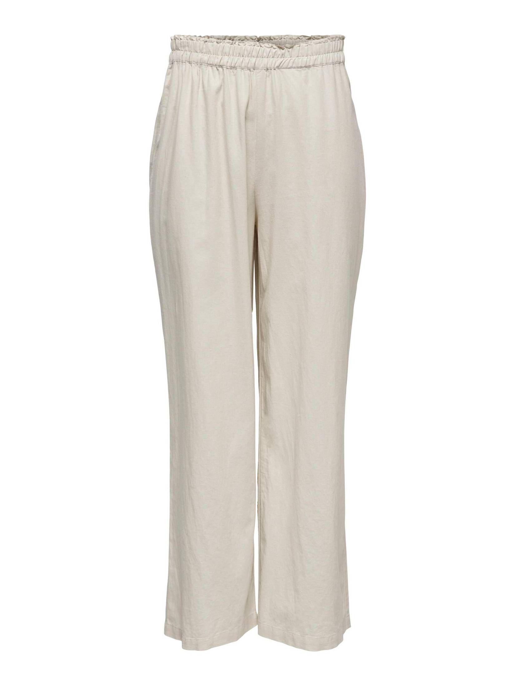Only| Damen Hose ONLTOKYO HW LINEN BLEND