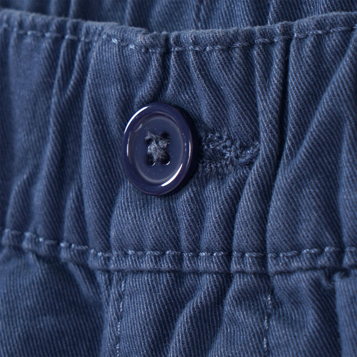 Topomini Baby Shorts in unifarben dunkelblau