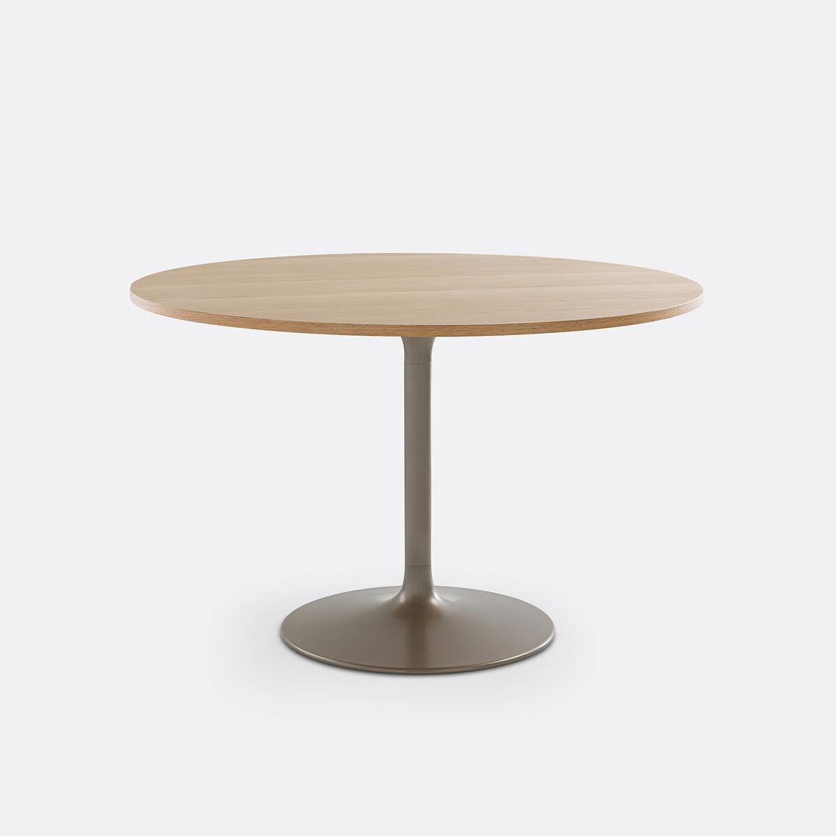 LA REDOUTE INTERIEURS<br>Mesa redonda 4/6 pessoas, base em forma de tulipa, Liliace