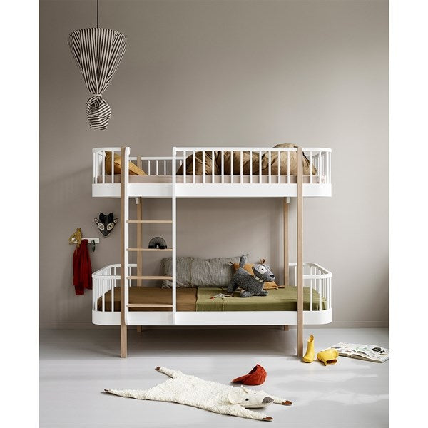 Køb Oliver Furniture Wood Original Køjeseng Hvid/Eg
