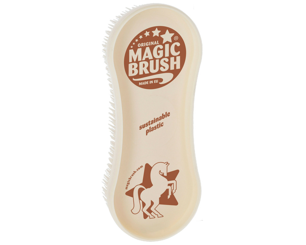 Brosse de toilettage magicbrush • chèvres, chiens, chevaux
