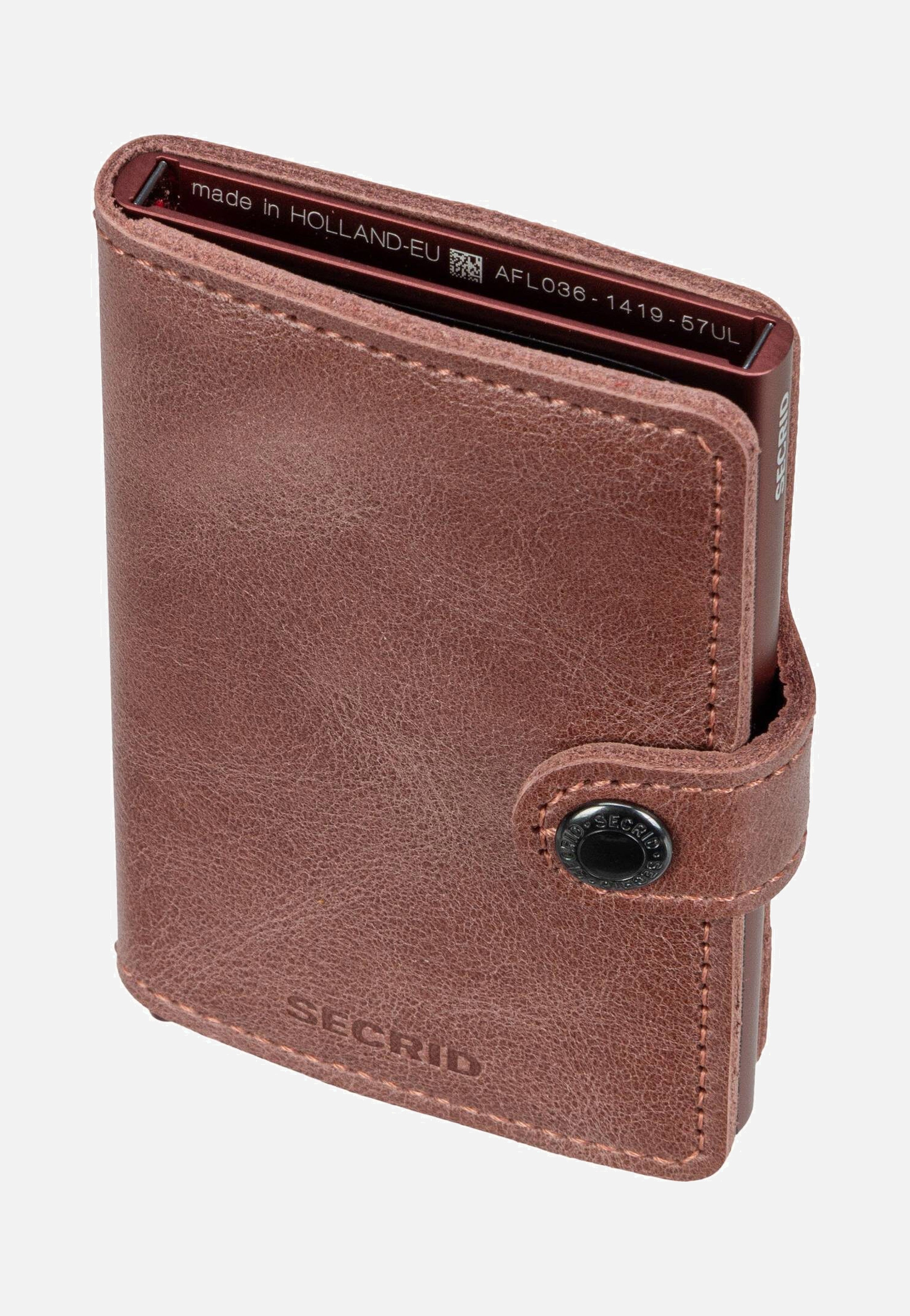 Miniwallet Vintage Mauve - Portemonnaie