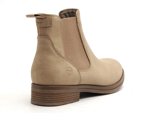 Tamaris boots bottine plates femme 25312 41 beige