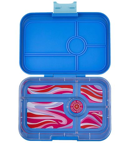 Yumbox Brotdose m. 5 Zimmer - Bento Tapas - True Blue Groovy