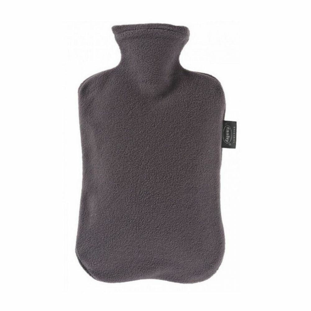Fashy Warmwaterzak Fleece Antraciet Grijs2 liter