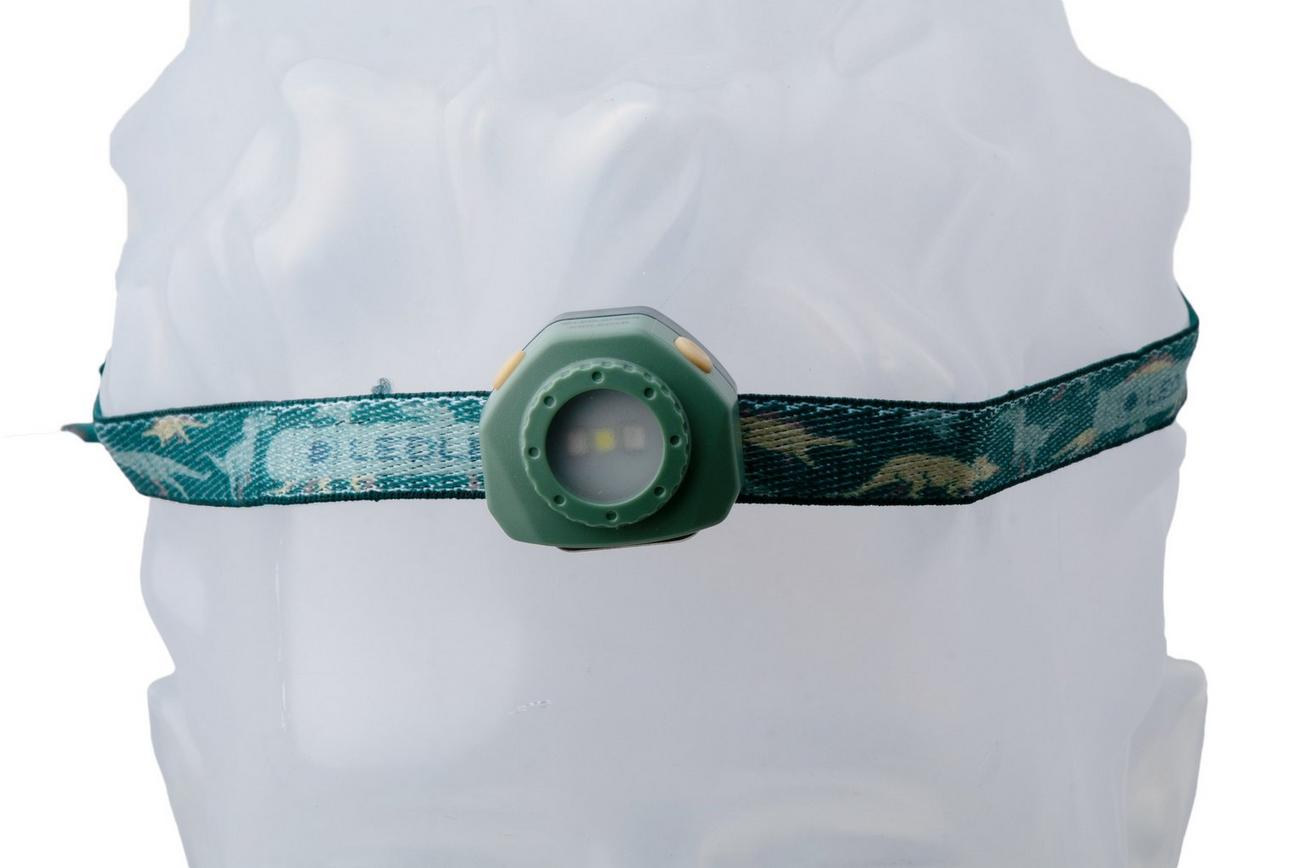 Ledlenser KIDLED4R Green, oplaadbare hoofdlamp voor kinderen, 40 lumen