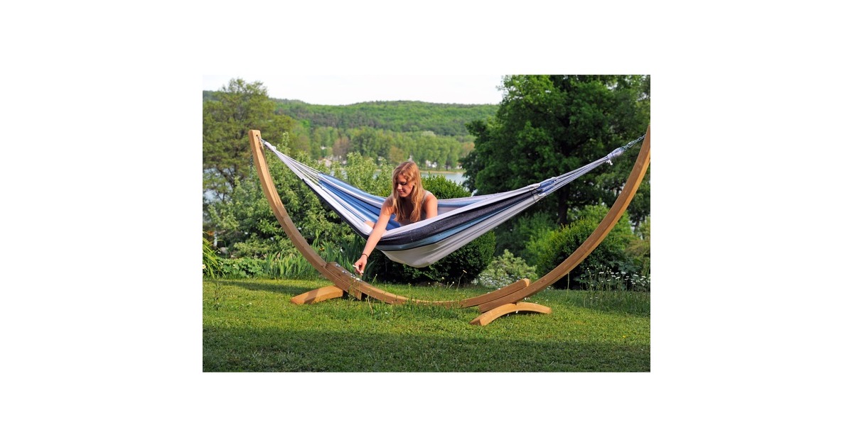 AmazonasApollo Set Marine hangmat  (Blauw/wit)