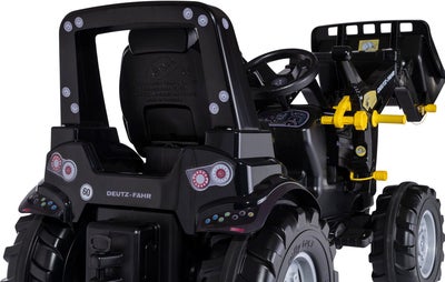 Rolly Toys Farmtrac Deutz Agrotron 8280 TTV Warrior Pedaltraktor, Svart