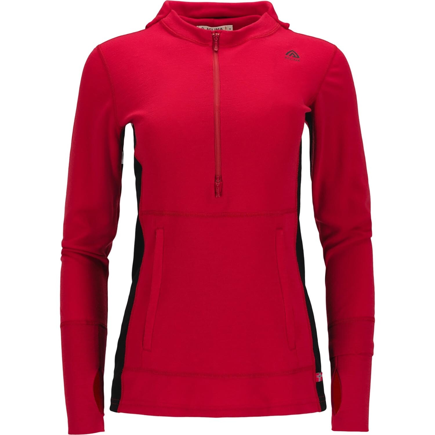 Aclima Womens WarmWool Hood Sweater W/zip