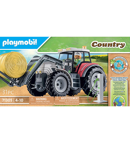 Playmobil Country - Stor Traktor - 71305 - 31 dele