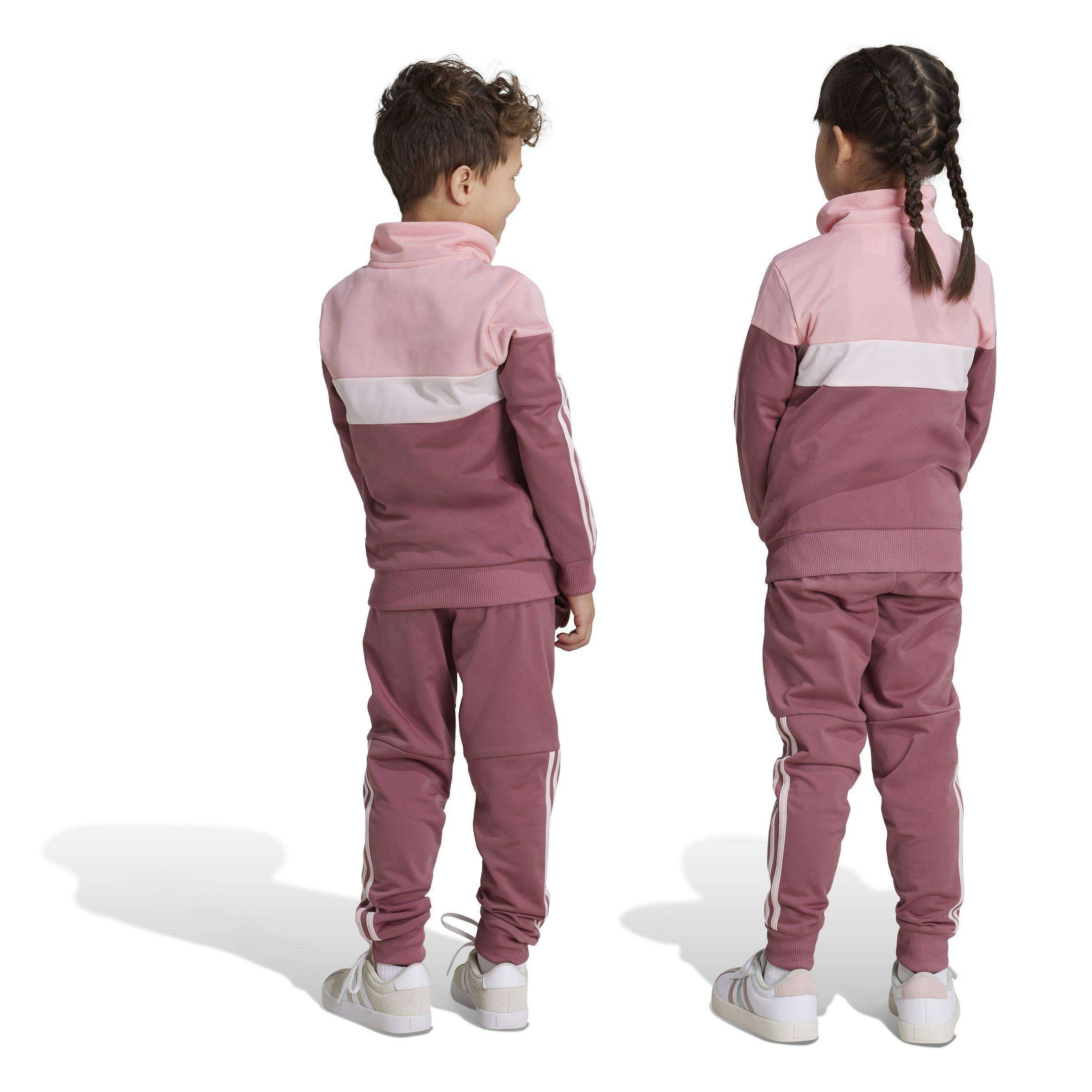 adidas 3 Stripe Poly Tracksuit