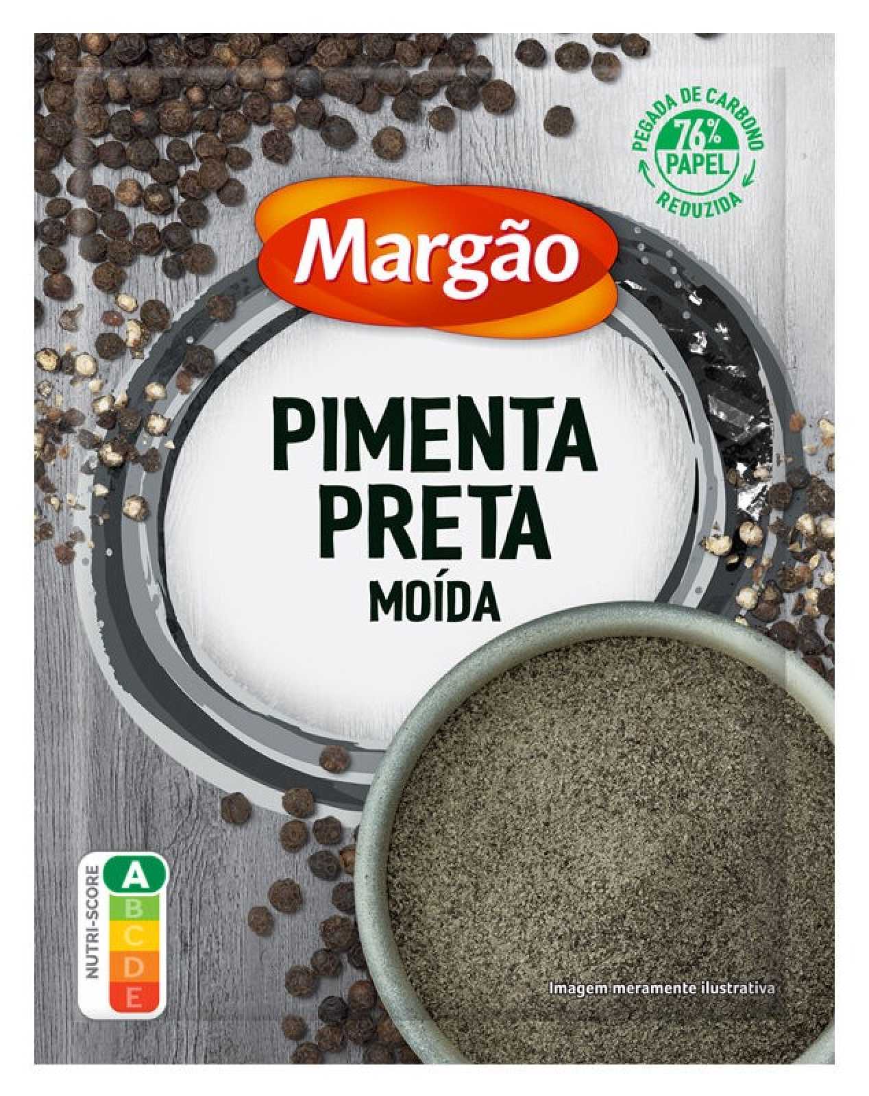 Pimenta-do-reino preta moída de Margão 35g