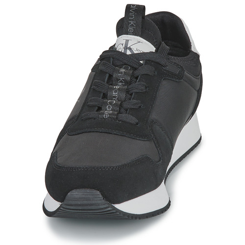 Calvin Klein Jeans - RETRO RUNNER LACEUP REFL - Noir